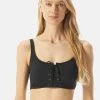 MICHAEL Michael Kors ICONIC SOLIDS - Bikini-Top - Black
