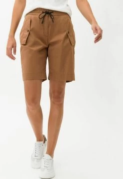 BRAX STYLE - Shorts - Coffee