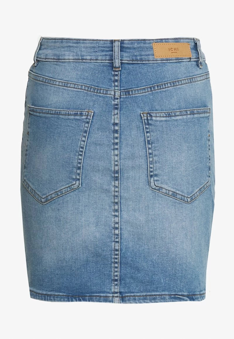 ICHI TWIGGY - Minirock - Light Blue 4 ICHI TWIGGY - Minirock - Light Blue – Bild 2