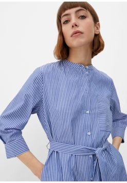 S.Oliver MIT ARTWORK - Blusenkleid - Blau -Frauen Geschäft ff0ba2ab7b6949eea84df2f152ccf6eb